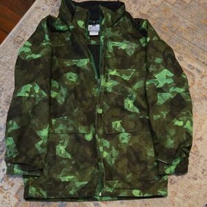 Columbia Kids Camouflage Raincoat